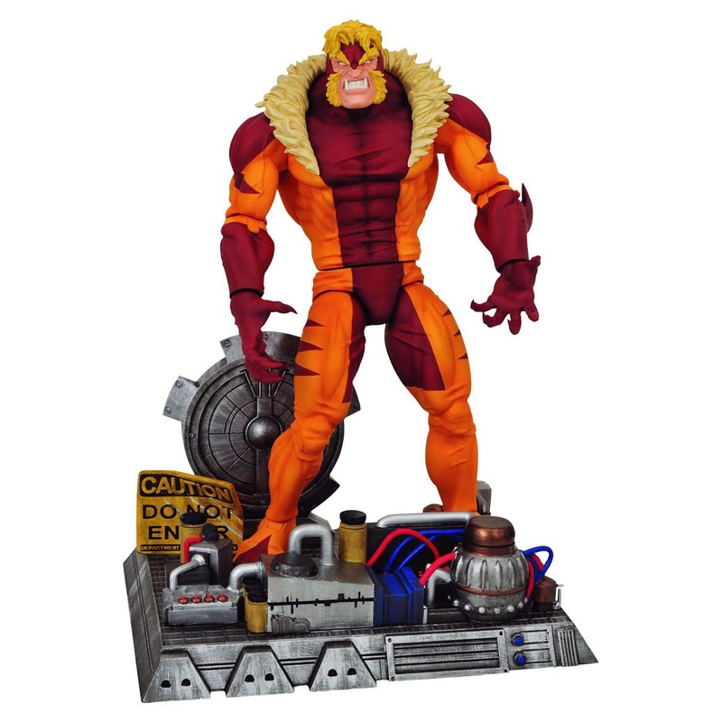 Diamond Select Toys Marvel Select Sabretooth Action Figure