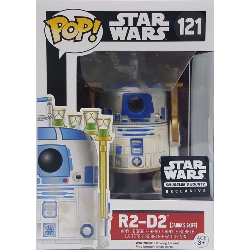 Star Wars Smuggler’S Bounty Exclusive R2-D2 On Jabba’S Skiff Funko Pop #121