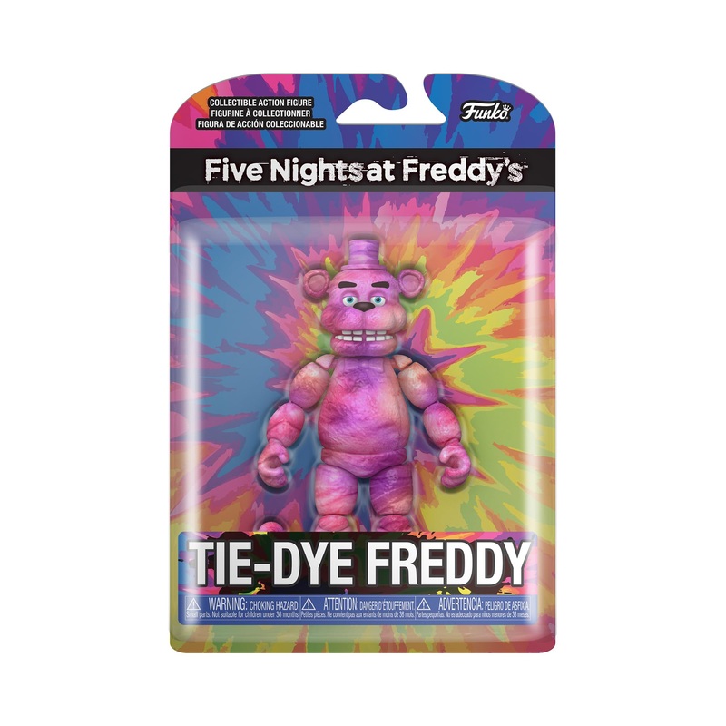 Five Nights At Freddy’S Tie Dye Freddy Action Figure