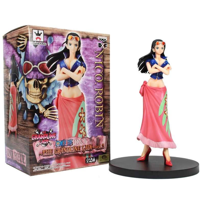 Banpresto Nico Robin 48163 One Piece DXF The Grandline Lady Volume 2 Banpresto 6.5” Action Figure