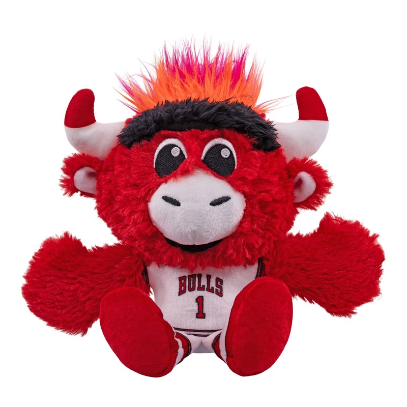 Bleacher Creatures Chicago Bulls Benny Mascot 8′ Kuricha Sitting Plushees- Soft Chibi Inspired Mascot