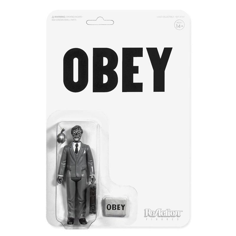 Super7 They Live Reaction Figure – Male Ghoul (Black & White)