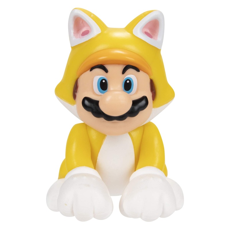 World Of Nintendo 91424 2.5′ Cat Mario Action Figure