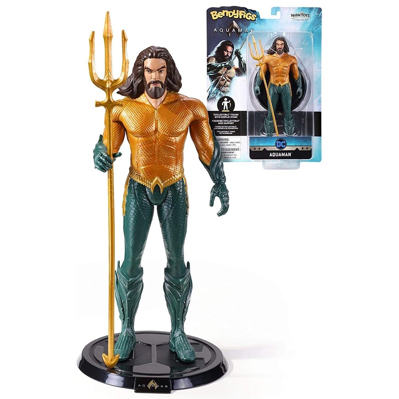 Bendyfigs The Noble Collection Dc Comics Aquaman Movie