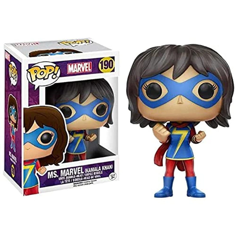 Super Hero Funko Pop! Marvel Ms. Marvel (Kamala Khan) #190